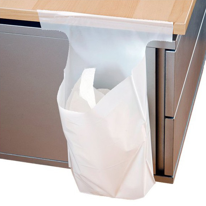 Nachttischbeutel selbstklebend, 200x240, 90+80mm, 30 my, weiss